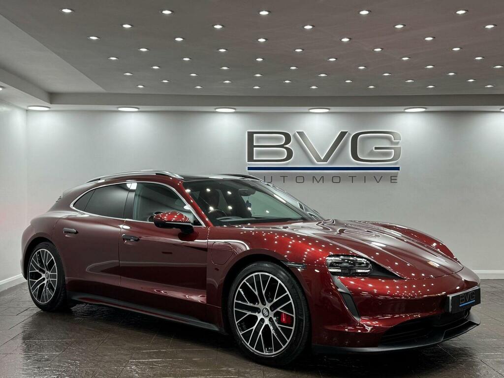 Porsche Taycan Estate Performance 79.2Kwh 4S Sport Turismo 4 Red