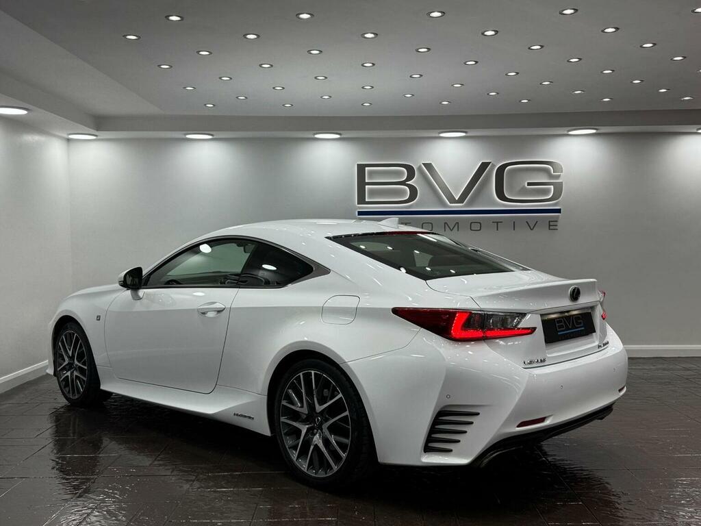 Lexus RC Coupe 2.5 300H F Sport Cvt Euro 6 Ss 2016 White #6