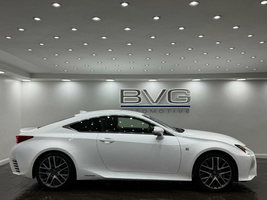 Lexus RC Coupe 2.5 300H F Sport Cvt Euro 6 Ss 2016 White #4