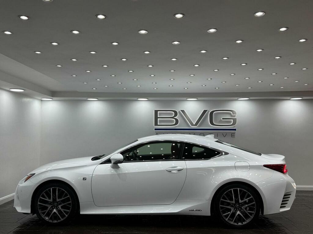 Lexus RC Coupe 2.5 300H F Sport Cvt Euro 6 Ss 2016 White #5