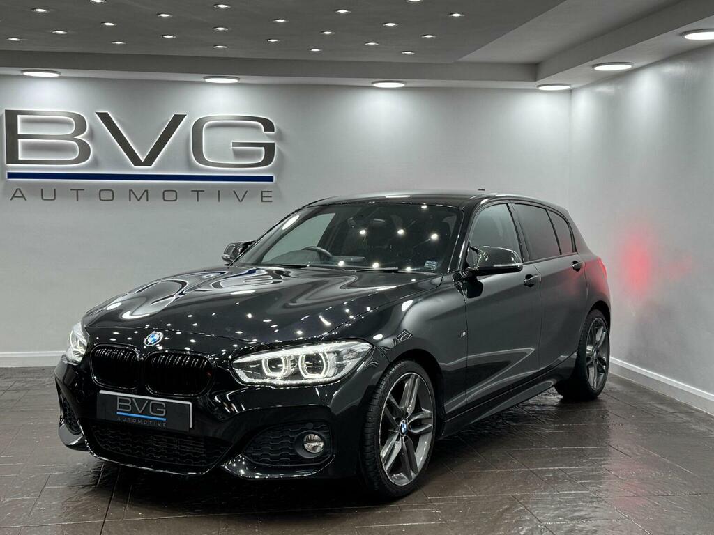 BMW 1 Series Hatchback 2.0 118D M Sport Euro 6 Ss T12JCN Black #3