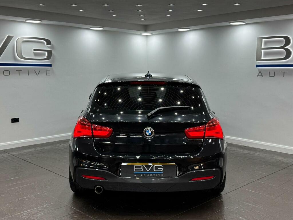 BMW 1 Series Hatchback 2.0 118D M Sport Euro 6 Ss T12JCN Black #6