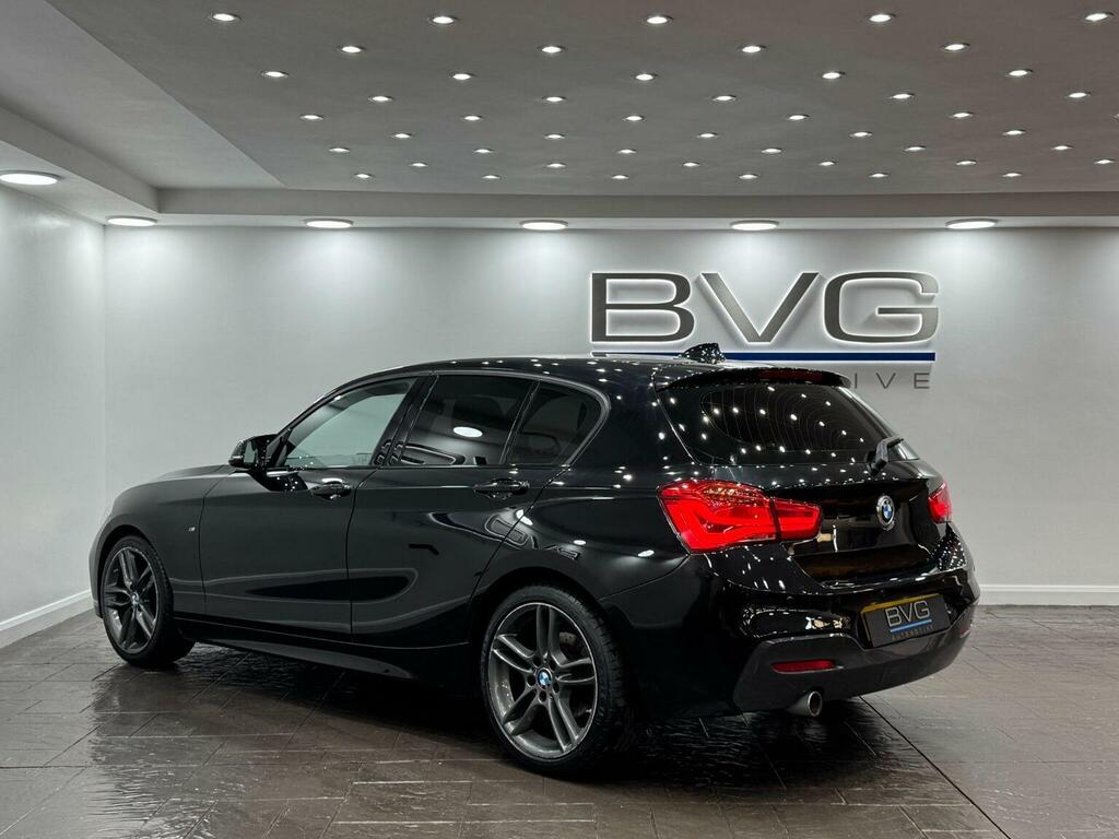 BMW 1 Series Hatchback 2.0 118D M Sport Euro 6 Ss T12JCN Black #5