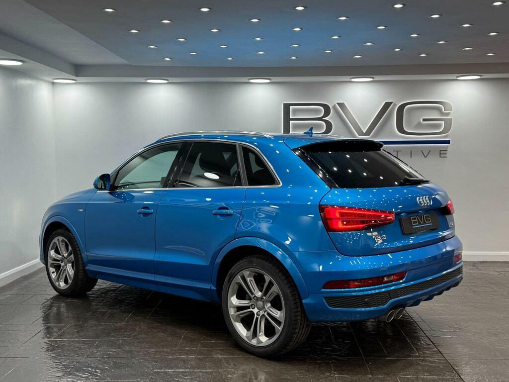 Audi Q3 Suv 2.0 Tdi S Line Plus S Tronic Quattro Euro 6 S YJ66YZR Blue #6