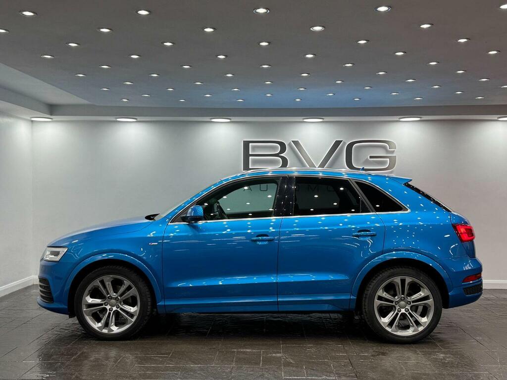 Audi Q3 Suv 2.0 Tdi S Line Plus S Tronic Quattro Euro 6 S YJ66YZR Blue #5