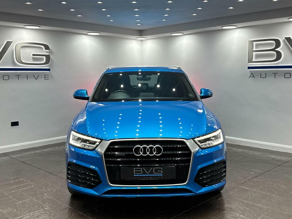 Audi Q3 Suv 2.0 Tdi S Line Plus S Tronic Quattro Euro 6 S YJ66YZR Blue #2