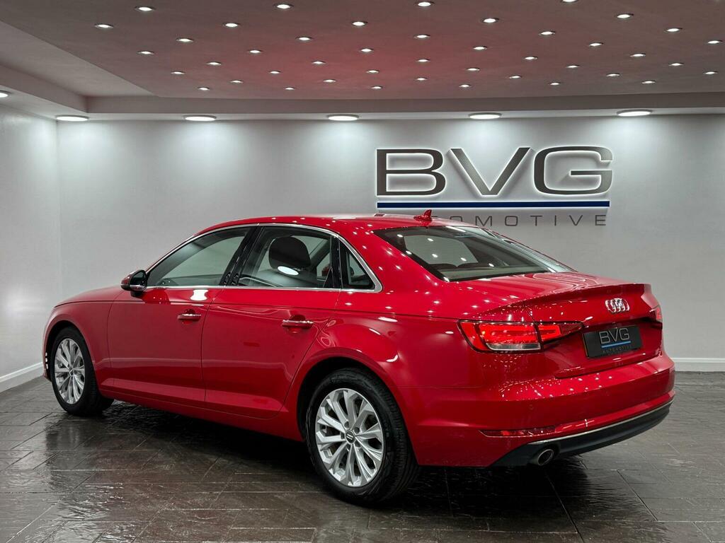 Audi A4 Saloon 2.0 Tdi S Line S Tronic Euro 6 Ss 2 DA17KEJ Red #6