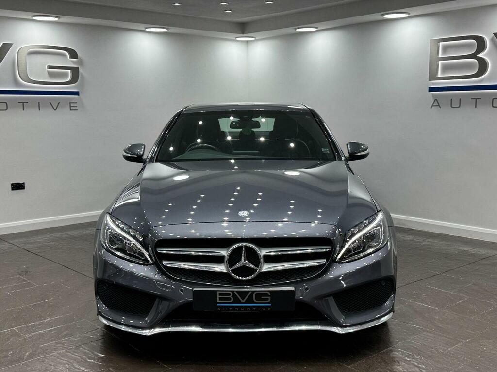 Mercedes-Benz C Class Saloon 2.1 C220 Bluetec Amg Line G-tronic Euro 6 WA15ZHU Grey #2