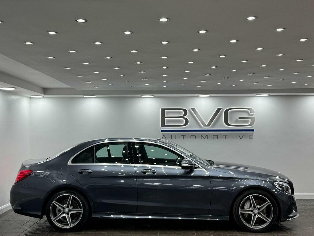 Mercedes-Benz C Class Saloon 2.1 C220 Bluetec Amg Line G-tronic Euro 6 WA15ZHU Grey #4