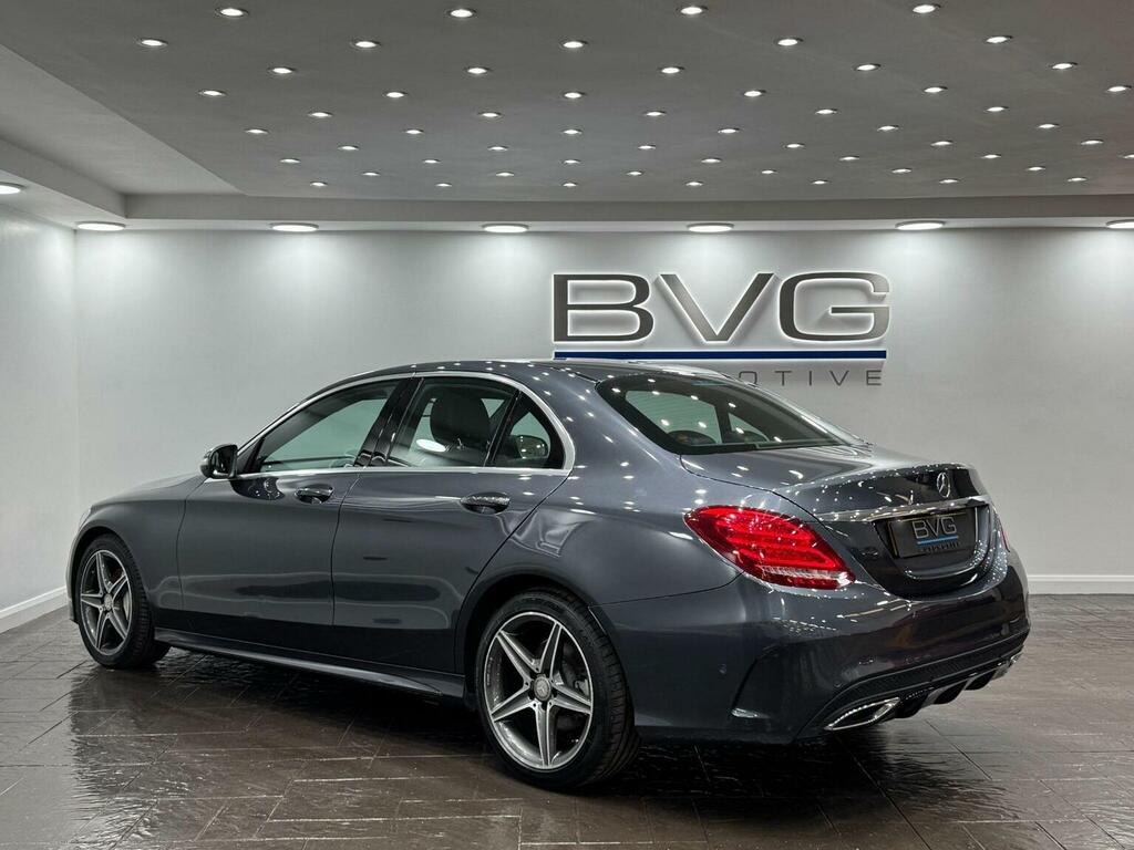 Mercedes-Benz C Class Saloon 2.1 C220 Bluetec Amg Line G-tronic Euro 6 WA15ZHU Grey #6