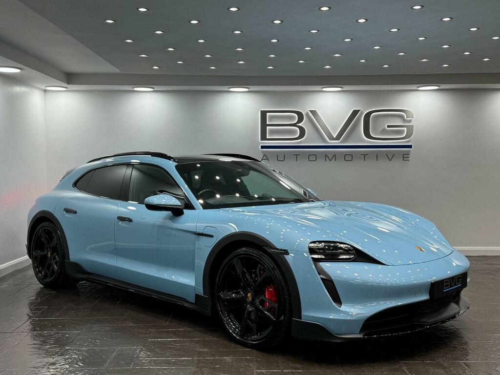 Porsche Taycan Estate Performance Plus 93.4Kwh 4S Cross Turismo A Blue