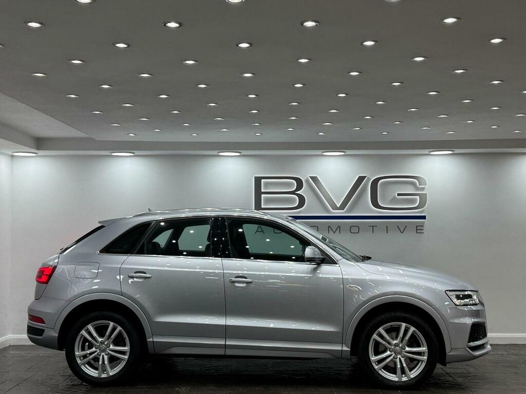 Audi Q3 Suv 2.0 Tdi S Line Edition S Tronic Quattro Euro 6 EG17AXS Silver #4