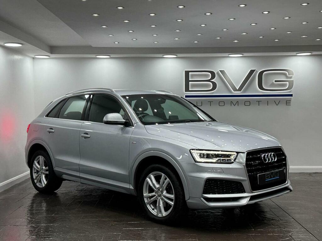 Audi Q3 Suv 2.0 Tdi S Line Edition S Tronic Quattro Euro 6 Silver