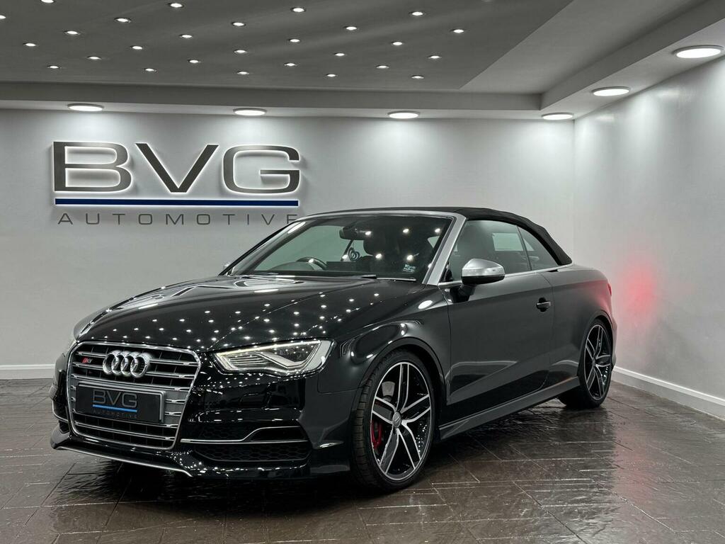 Audi S3 Convertible 2.0 Tfsi Cabriolet S Tronic Quattro Eu RK65WHR Black #6