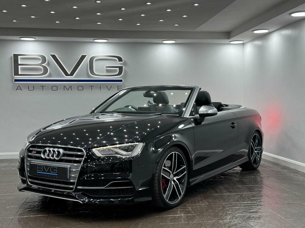 Audi S3 Convertible 2.0 Tfsi Cabriolet S Tronic Quattro Eu RK65WHR Black #3