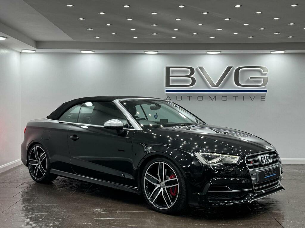 Audi S3 Convertible 2.0 Tfsi Cabriolet S Tronic Quattro Eu RK65WHR Black #4