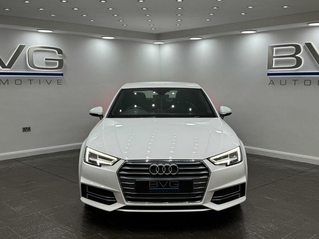 Audi A4 Saloon 1.4 Tfsi S Line Euro 6 Ss 201767 PX67PFZ White #2