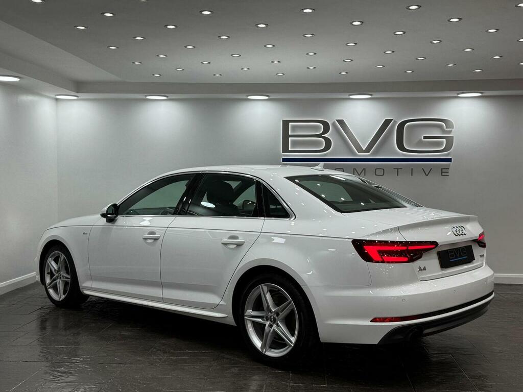 Audi A4 Saloon 1.4 Tfsi S Line Euro 6 Ss 201767 PX67PFZ White #6