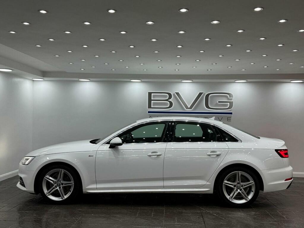 Audi A4 Saloon 1.4 Tfsi S Line Euro 6 Ss 201767 PX67PFZ White #5
