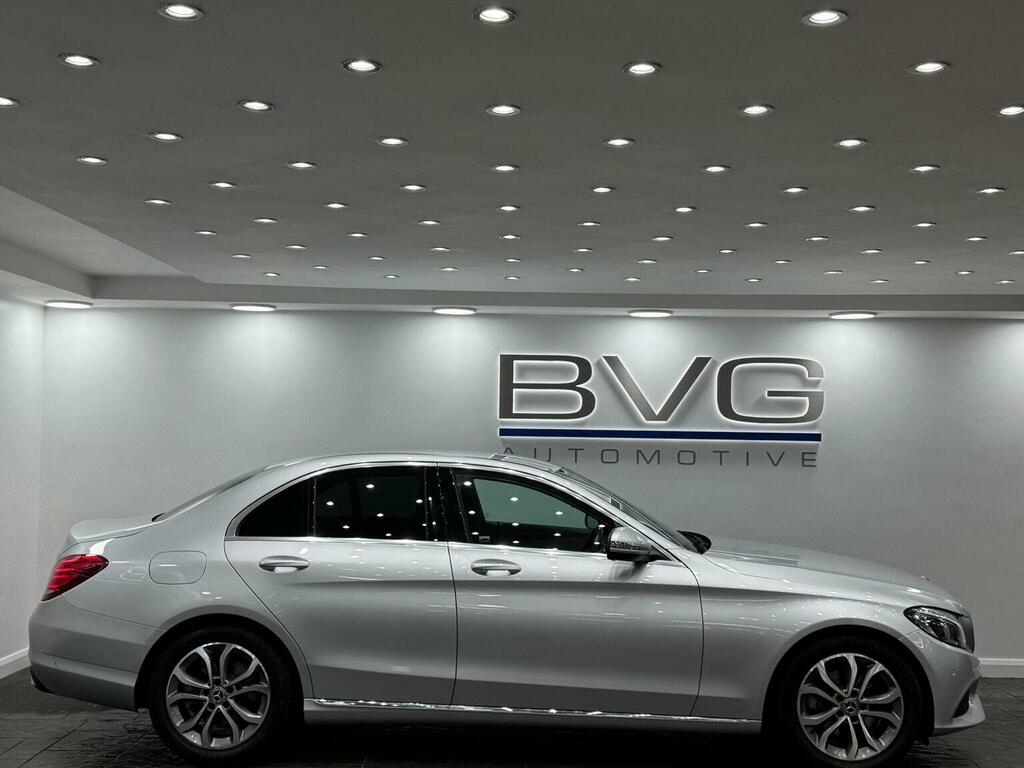 Mercedes-Benz C Class Saloon 2.0 C200 Sport G-tronic Euro 6 Ss KS18CMV Silver #4