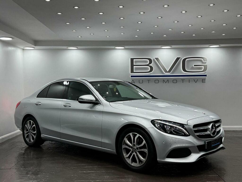 Mercedes-Benz C Class Saloon 2.0 C200 Sport G-tronic Euro 6 Ss Silver