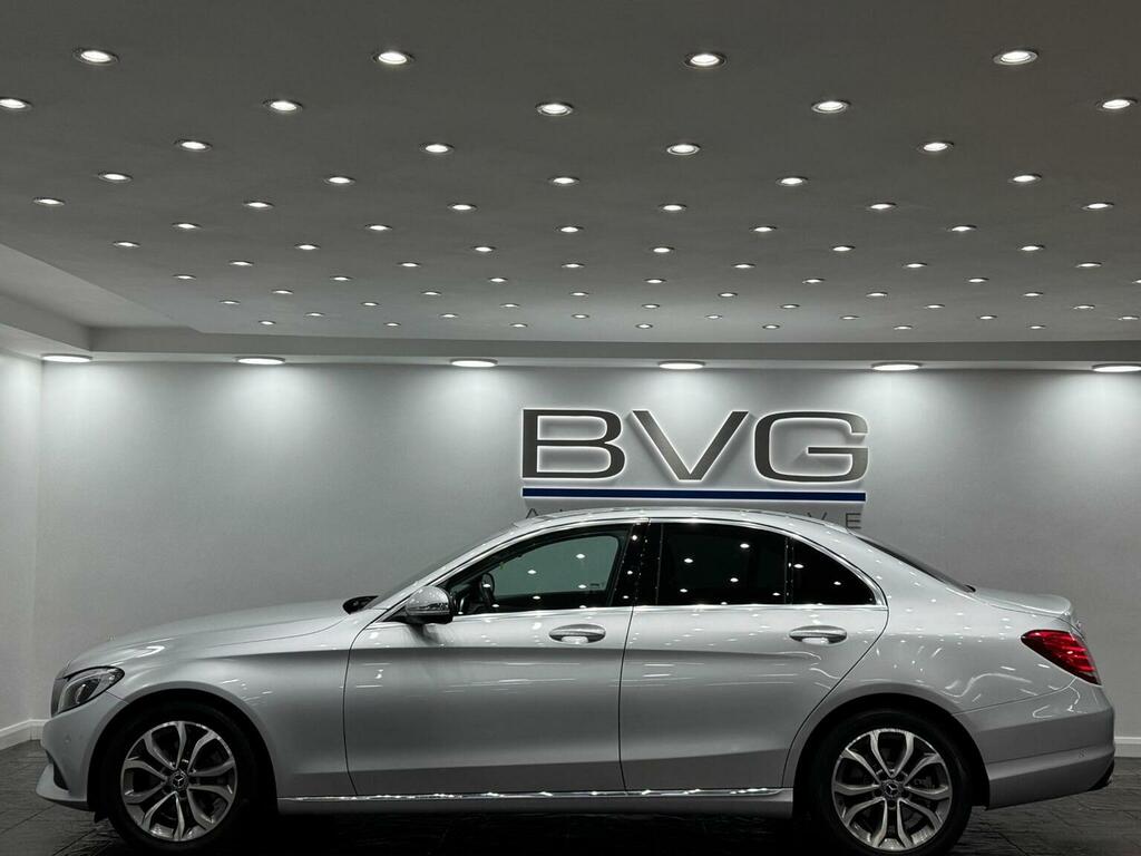 Mercedes-Benz C Class Saloon 2.0 C200 Sport G-tronic Euro 6 Ss KS18CMV Silver #5