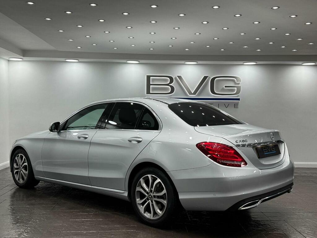 Mercedes-Benz C Class Saloon 2.0 C200 Sport G-tronic Euro 6 Ss KS18CMV Silver #6