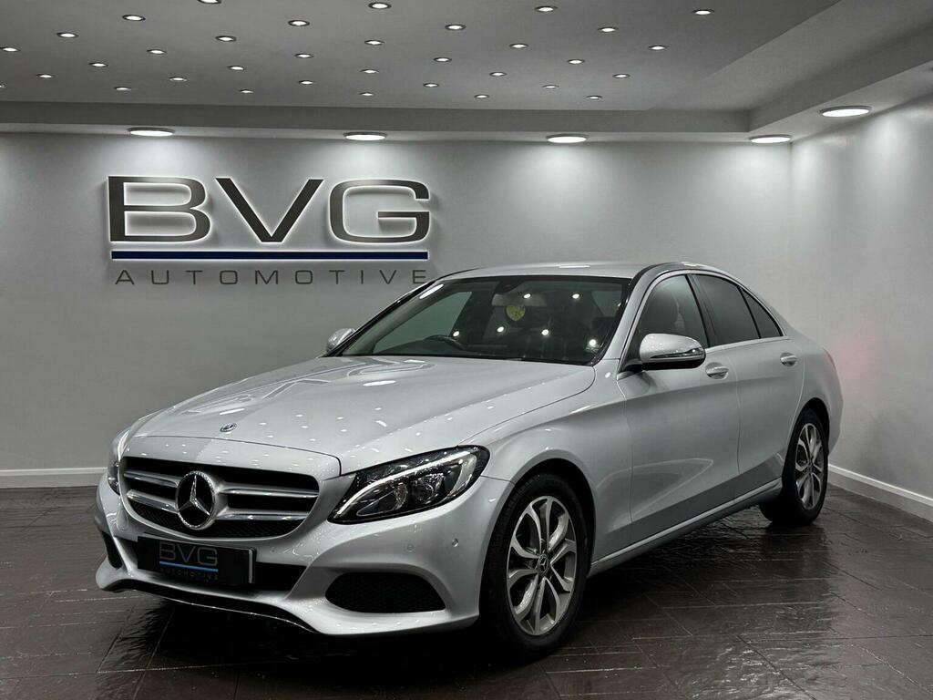 Mercedes-Benz C Class Saloon 2.0 C200 Sport G-tronic Euro 6 Ss KS18CMV Silver #3
