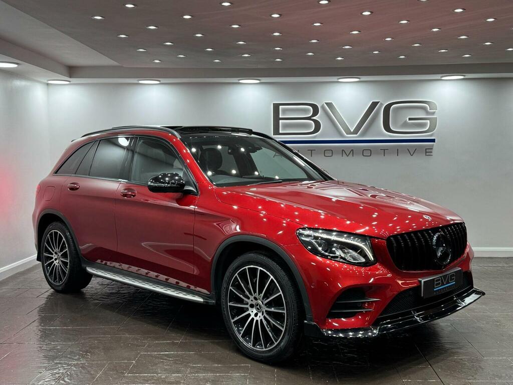 Mercedes-Benz GLC Class Suv 2.1 Glc250d Amg Line Premium G-tronic 4Mati Red