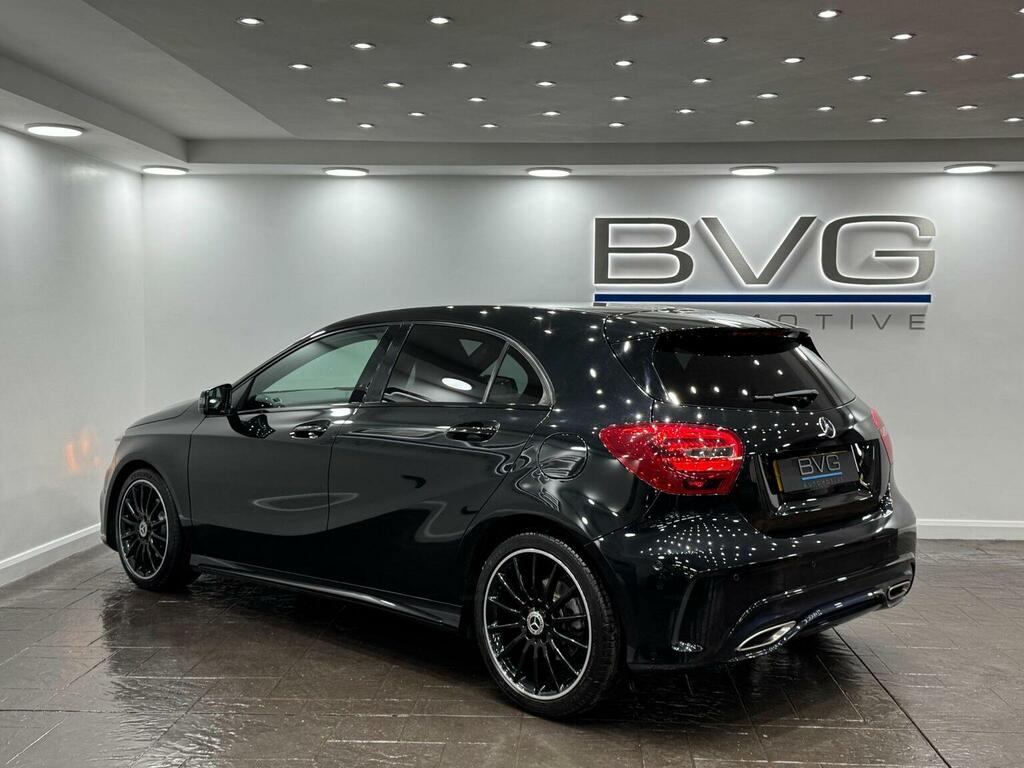 Mercedes-Benz A Class Hatchback 2.1 A200d Amg Line Executive 7G-dct Eu DK18KBJ Black #6