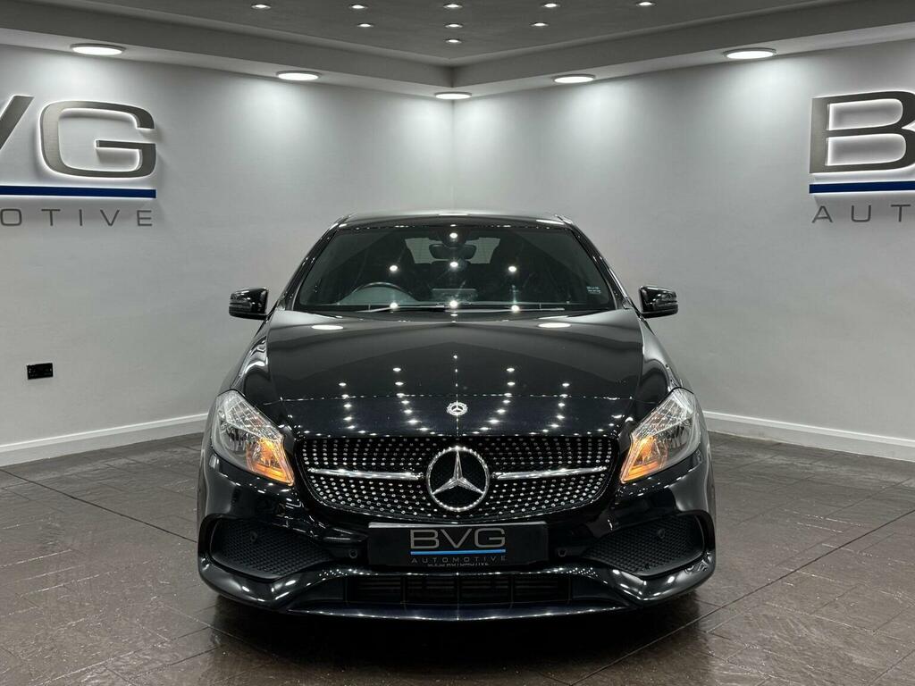 Mercedes-Benz A Class Hatchback 2.1 A200d Amg Line Executive 7G-dct Eu DK18KBJ Black #2