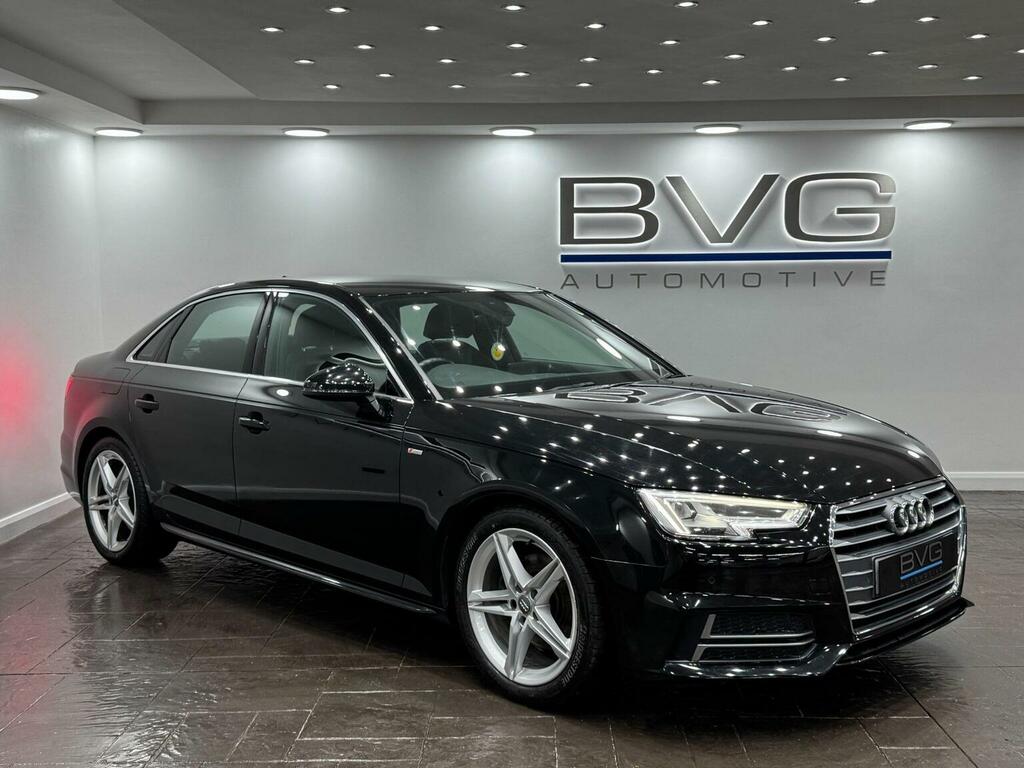 Audi A4 Saloon 1.4 Tfsi S Line Euro 6 Ss 201867 Black