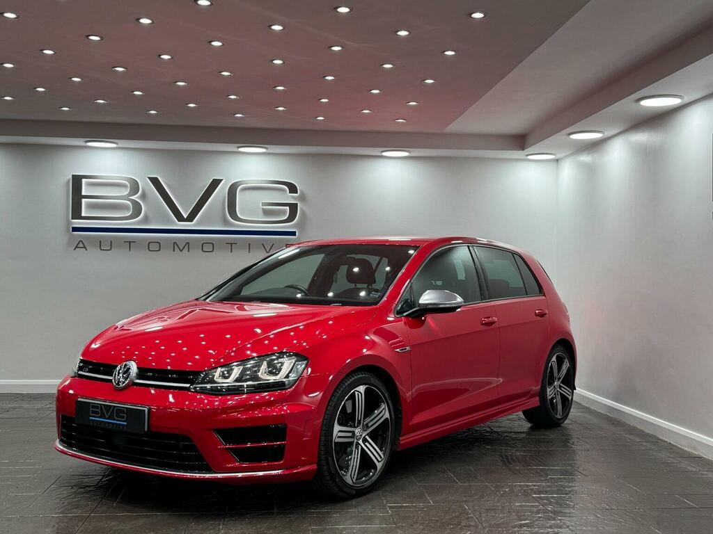 Volkswagen Golf Hatchback 2.0 Tsi Bluemotion Tech R 4Motion Euro 6 VA16MGV Red #3