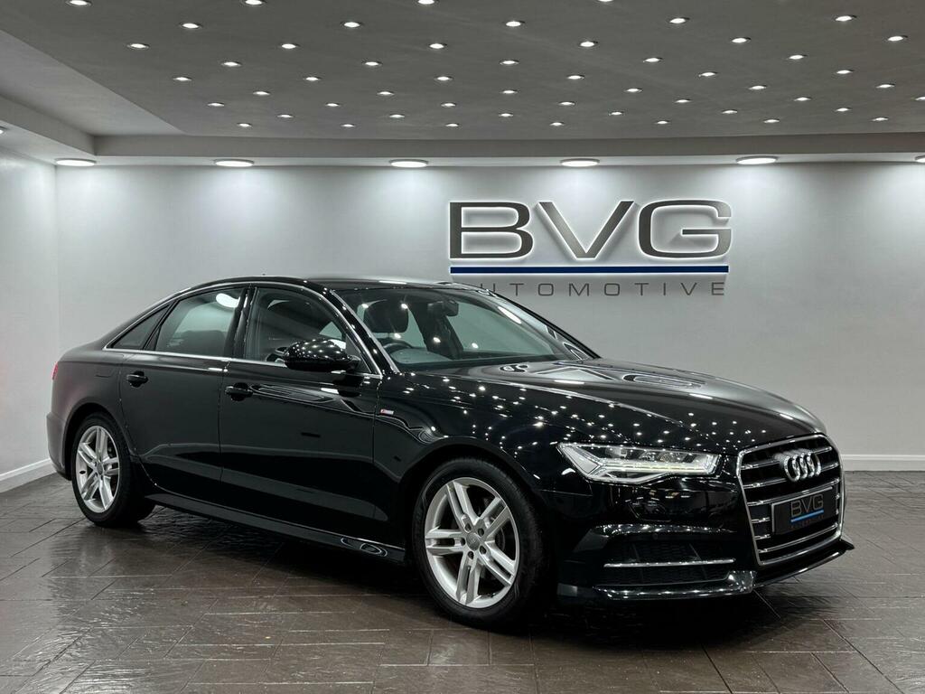 Audi A6 Saloon Saloon 2.0 Tdi Ultra S Line S Tronic Euro 6 Ss DF66LKE Black
