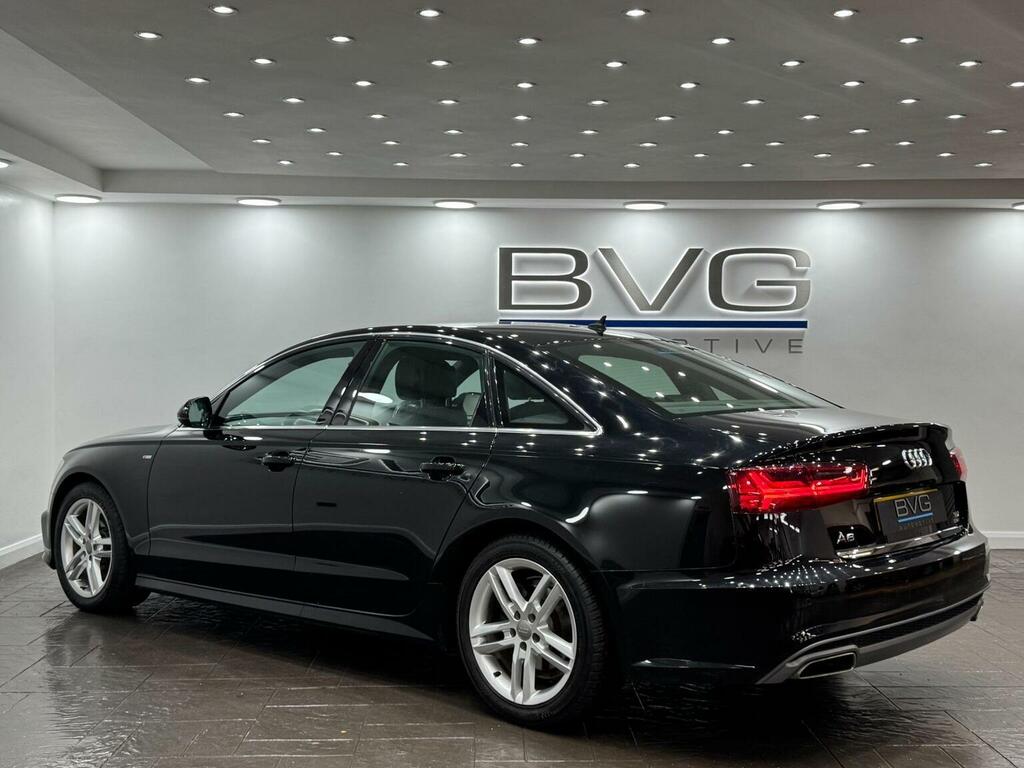 Audi A6 Saloon Saloon 2.0 Tdi Ultra S Line S Tronic Euro 6 Ss DF66LKE Black #4