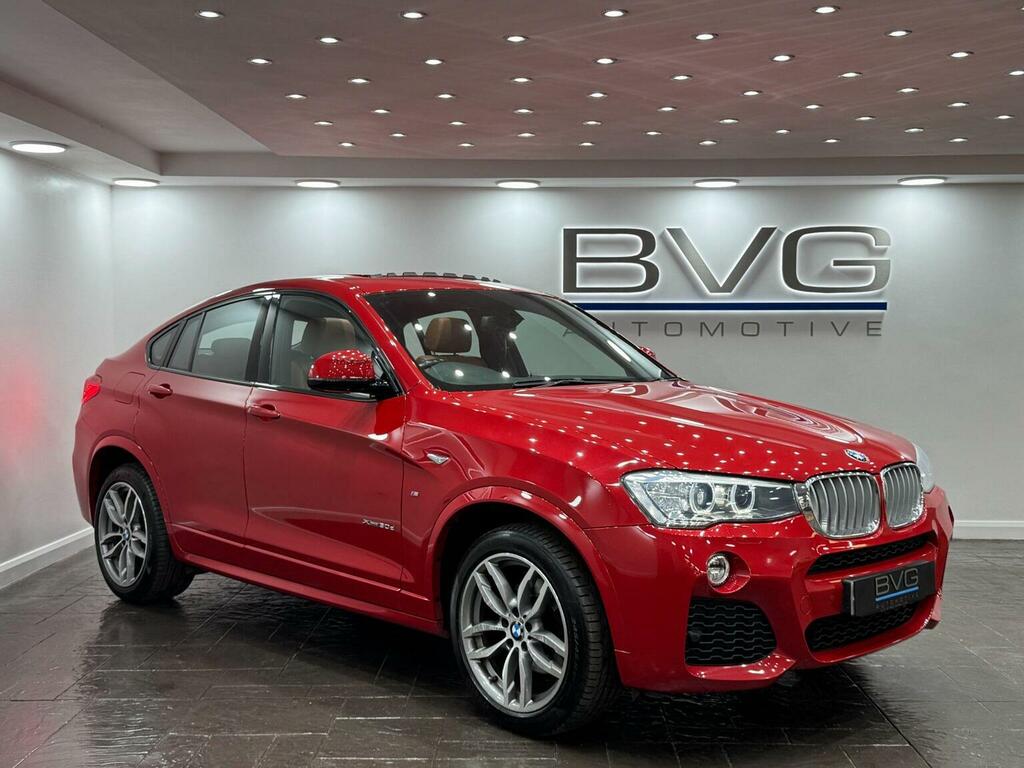 BMW X4 Suv 3.0 30D M Sport Xdrive Euro 6 Ss Red
