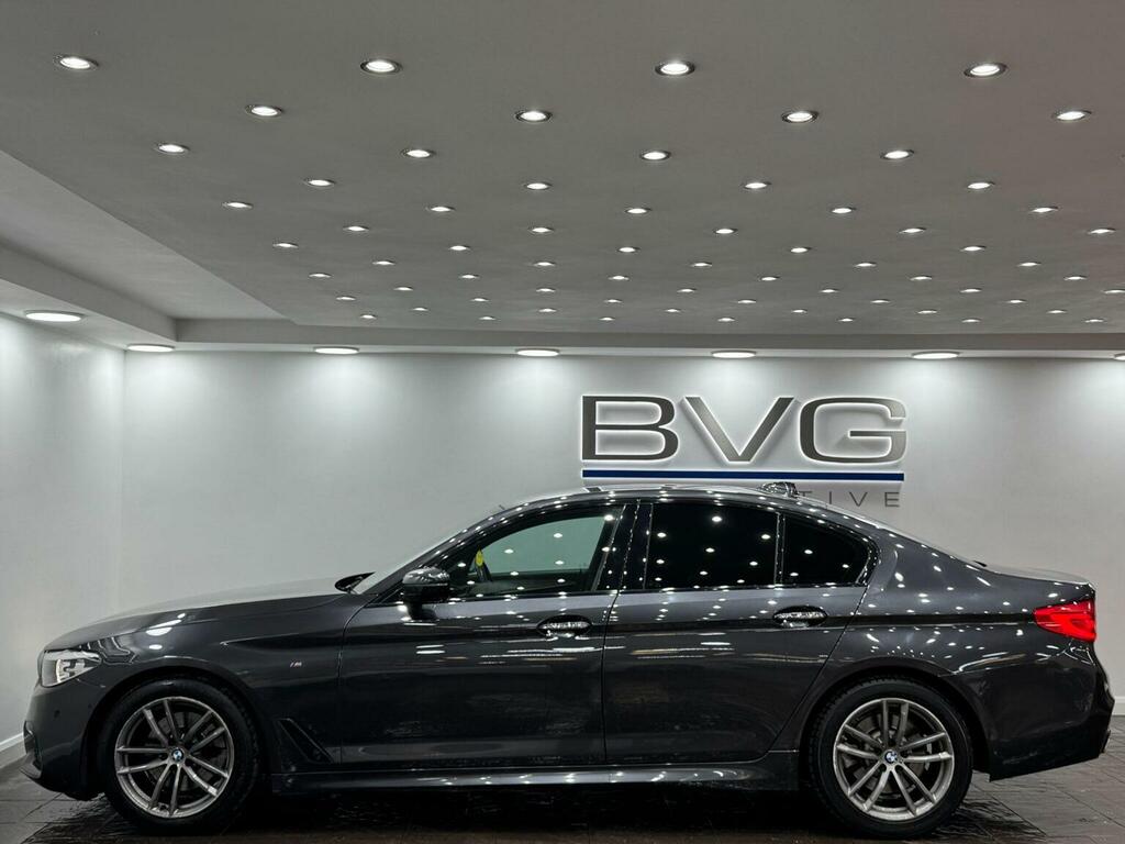 BMW 5 Series Saloon 2.0 520D M Sport Euro 6 Ss 201 FL67YBD Grey #4