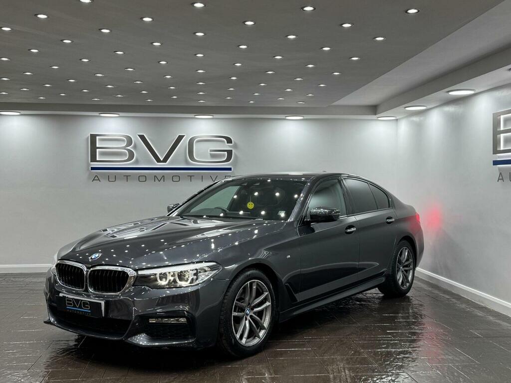 BMW 5 Series Saloon 2.0 520D M Sport Euro 6 Ss 201 FL67YBD Grey #3