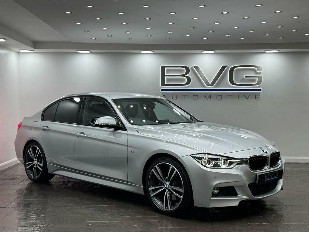 BMW 3 Series Saloon 2.0 318D M Sport Euro 6 Ss 201 Silver