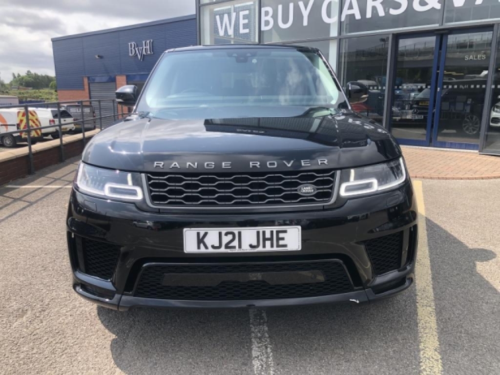 Land Rover Range Rover Sport Estate 3.0 Hse Dynamic Mhev KJ21JHE Black #2