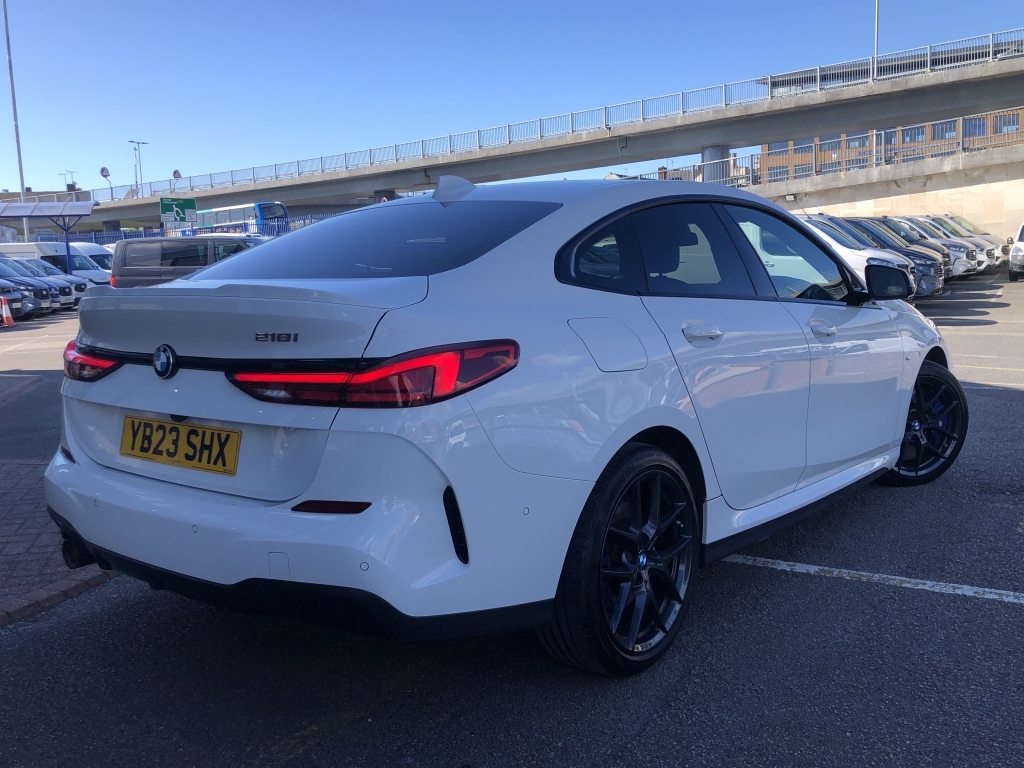 BMW 2 Series Gran Coupe Coupe 1.5 218I M Sport Gran Coupe YB23SHX White #4