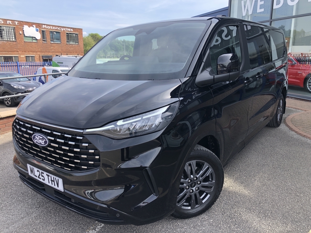 Ford Tourneo Custom Mpv 2.0 320 Titanium Ecoblue Black #2