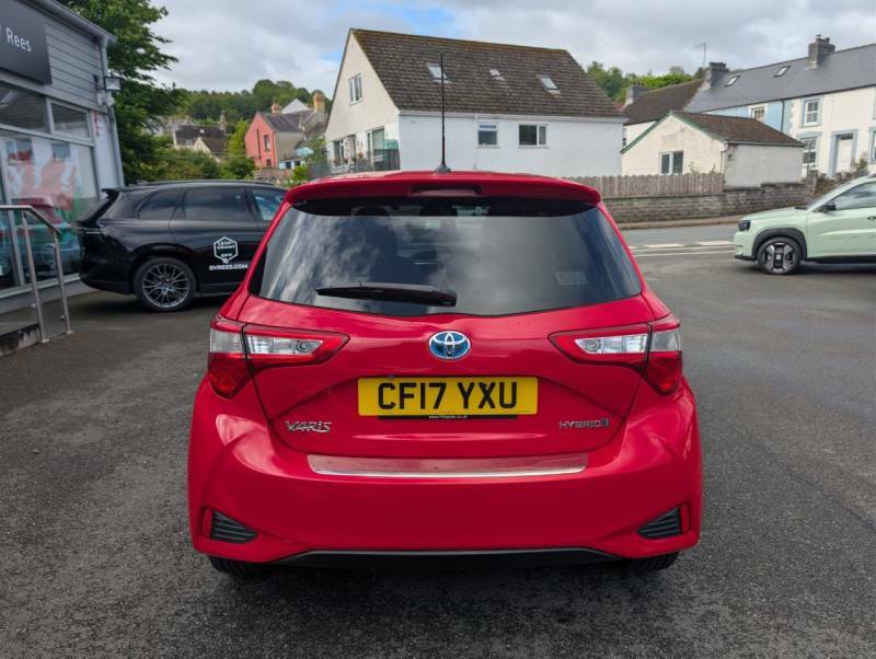 Toyota Yaris 1.5 Hybrid Excel Cvt - 2017 17 CF17YXU Red #6
