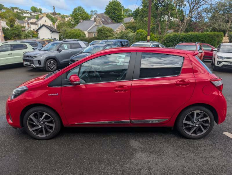 Toyota Yaris 1.5 Hybrid Excel Cvt - 2017 17 CF17YXU Red #4