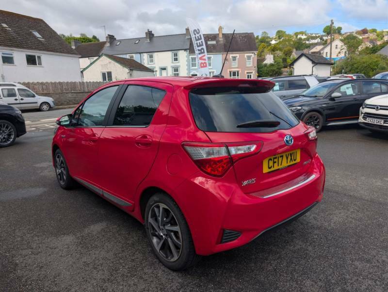 Toyota Yaris 1.5 Hybrid Excel Cvt - 2017 17 CF17YXU Red #5