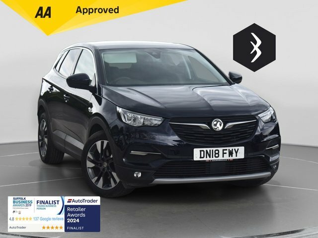 Vauxhall Grandland X 1.6 Turbo D Blueinjection Sport Nav Suv Purple