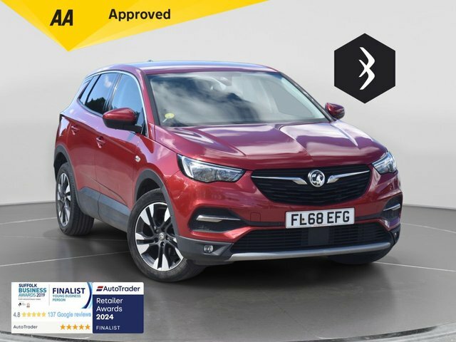 Vauxhall Grandland X 1.5 Turbo D Blueinjection Sport Nav Suv Red