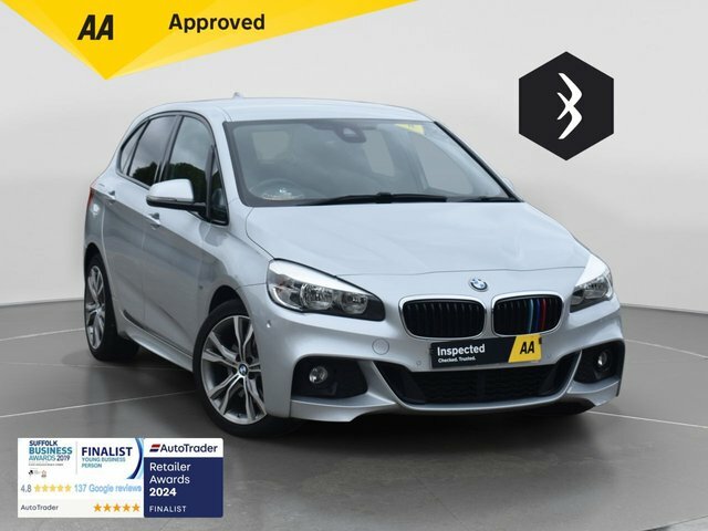BMW 2 Series Active Tourer 2.0 220D M Sport Mpv Xdrive Euro 6 Silver
