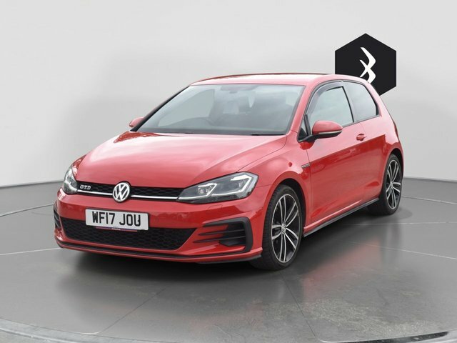 Volkswagen Golf 2.0 Tdi Bluemotion Tech Gtd Hatchback M WF17JOU Red #3