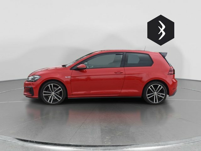 Volkswagen Golf 2.0 Tdi Bluemotion Tech Gtd Hatchback M WF17JOU Red #4